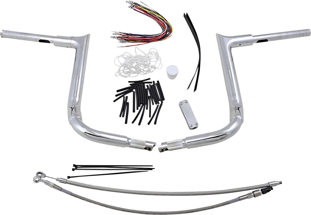 1-1/2" EZ Install Pointed Top Handlebar Kit