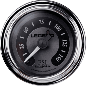 Fairing Mounted LED Backlit PSI Gauges