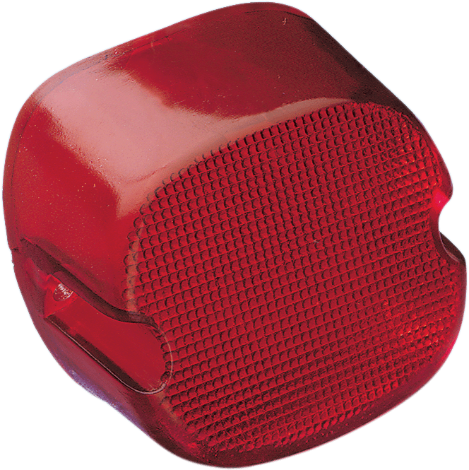 Laydown Taillight Lens with Bottom Tag Lens
