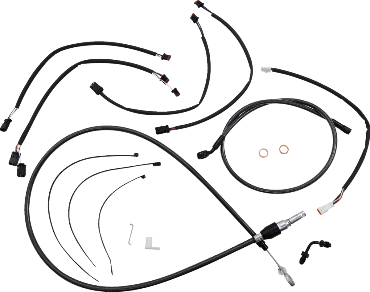 Black Pearl Designer Handlebar Installation Kit