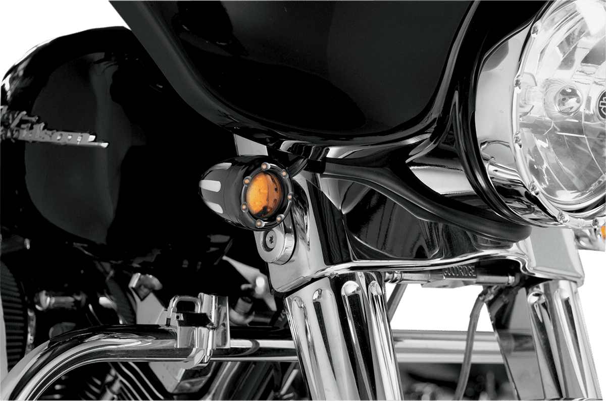 Deep Cut Factory Style Turn Signals W/ LED Fire Ring