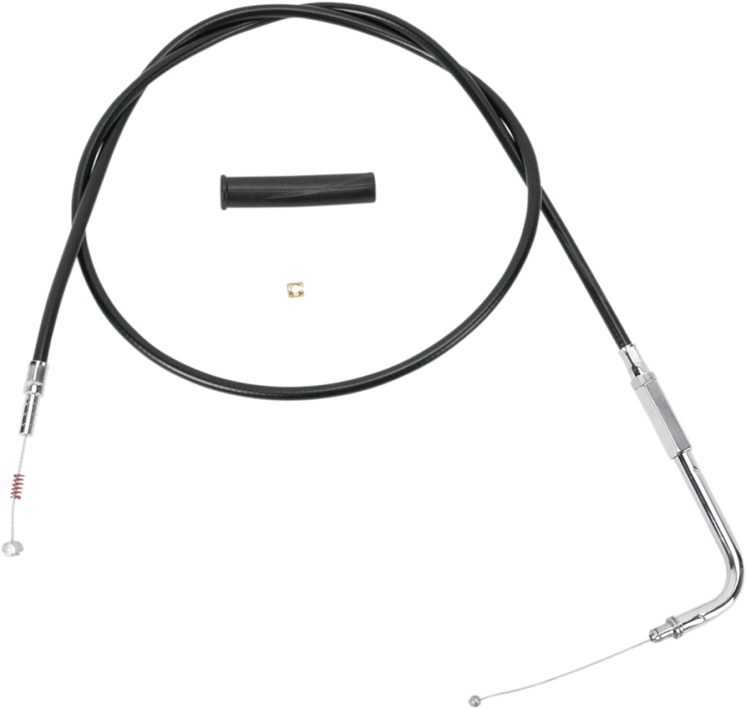 Black Vinyl Throttle/Idle Cable