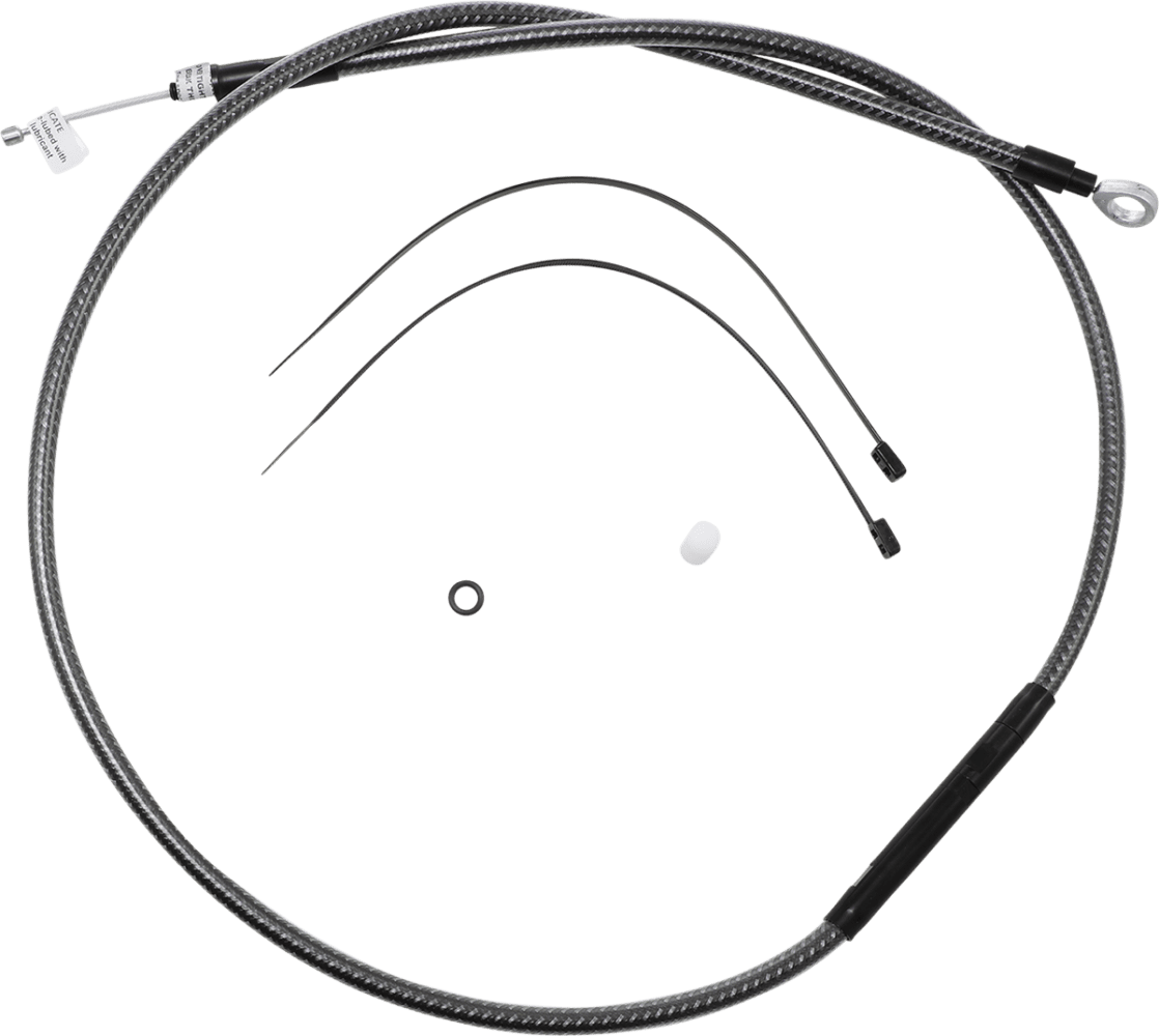 High-Efficiency Polished KARBONFIBR Clutch Cable