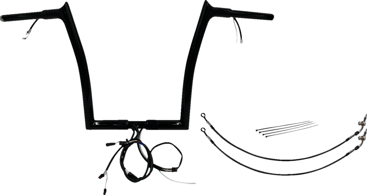 Plug & Play EZ Install 1-1/4" Pointed Top Handlebar Kit