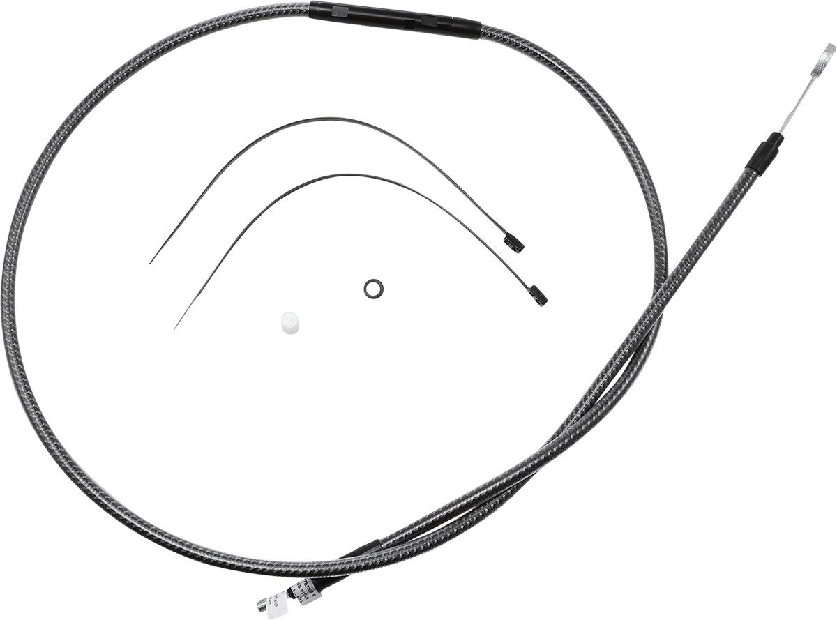 High-Efficiency Polished KARBONFIBR Clutch Cable