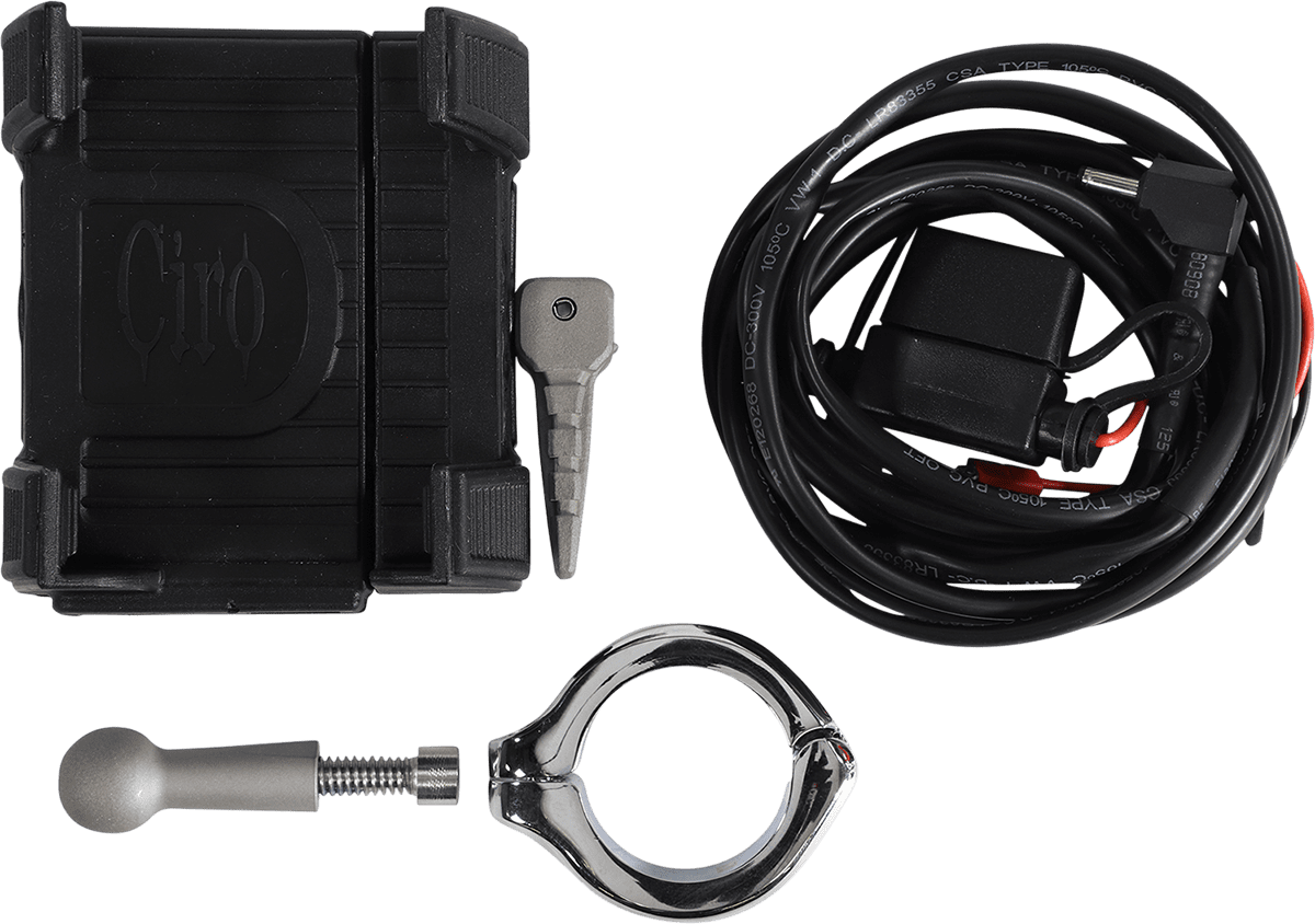 Smartphone/GPS Holder with Charger