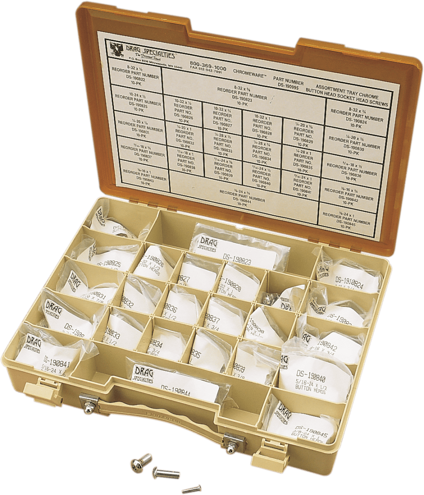 Button-Head Bolt Assortment Kit