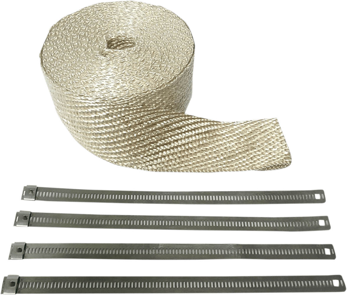 Fiberglass Exhaust Wrap Kit