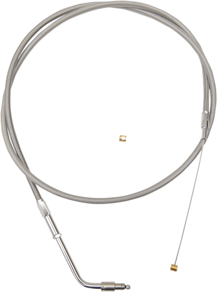 Stainless Braided Handlebar Throttle Cable