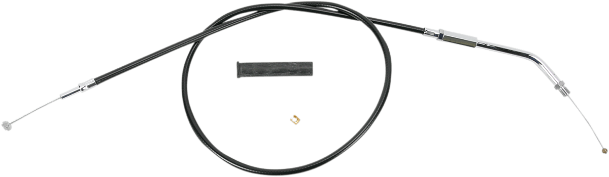Black Vinyl Throttle/Idle Cable