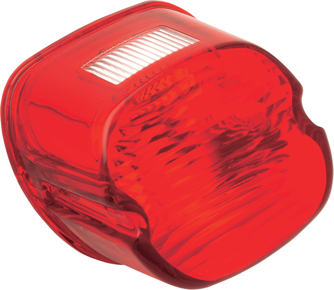Laydown Taillight Lens with Top Tag Window