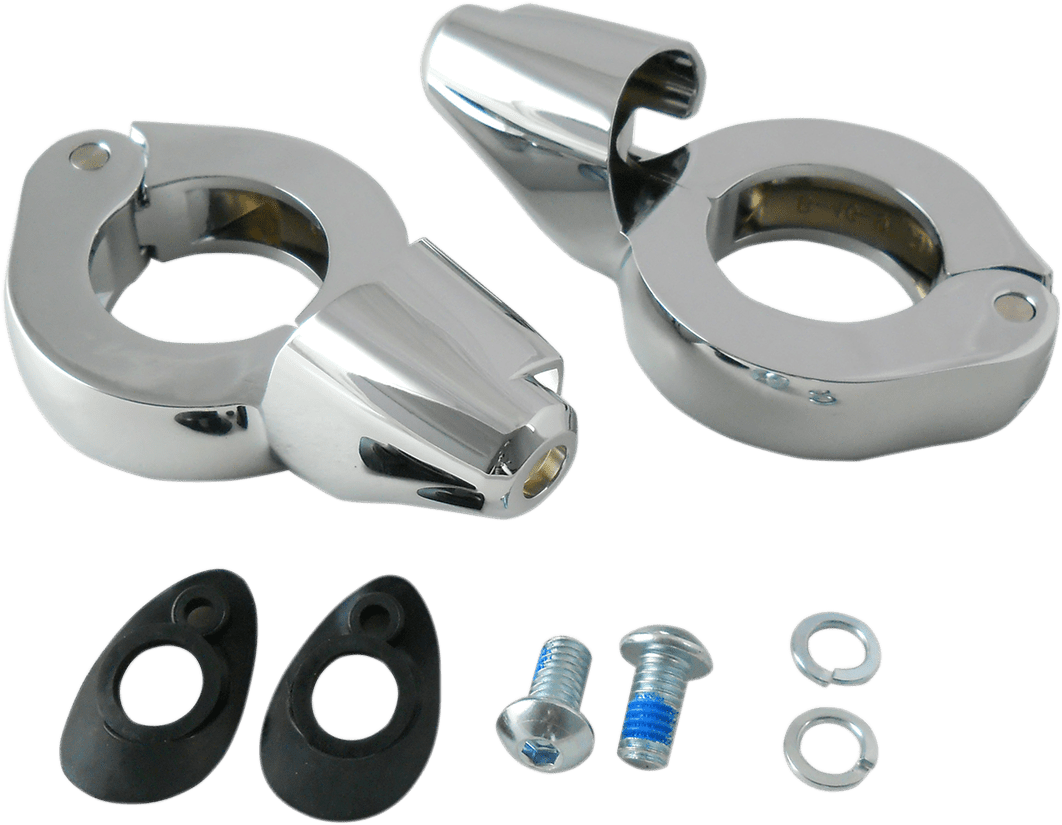 Turn Signal Fork Clamps