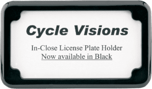 Beveled License Plate Frame