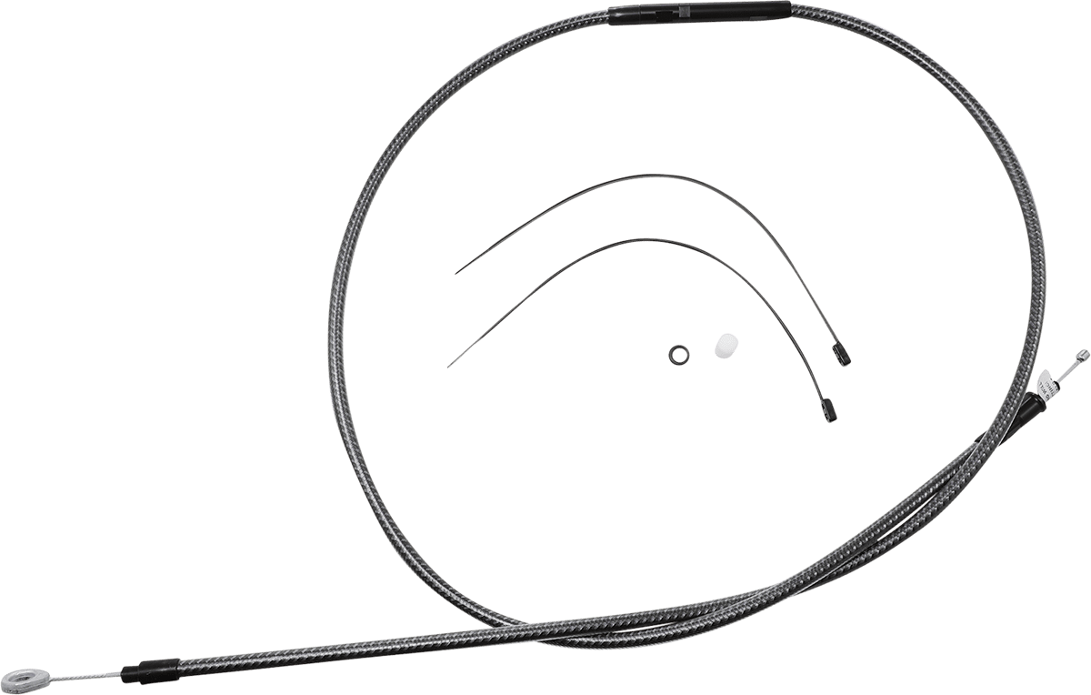 High-Efficiency Polished KARBONFIBR Clutch Cable