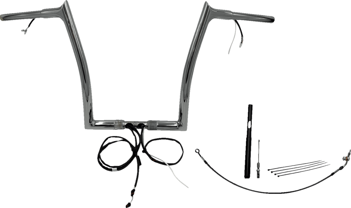 Plug & Play EZ Install 1-1/4" Pointed Top Handlebar Kit