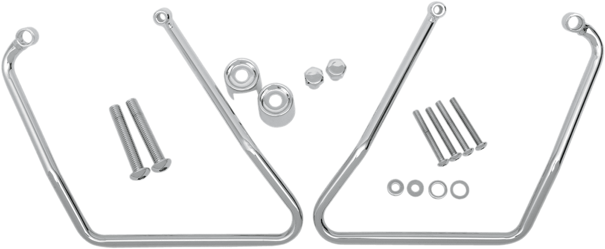Chrome Saddlebag Support Brackets