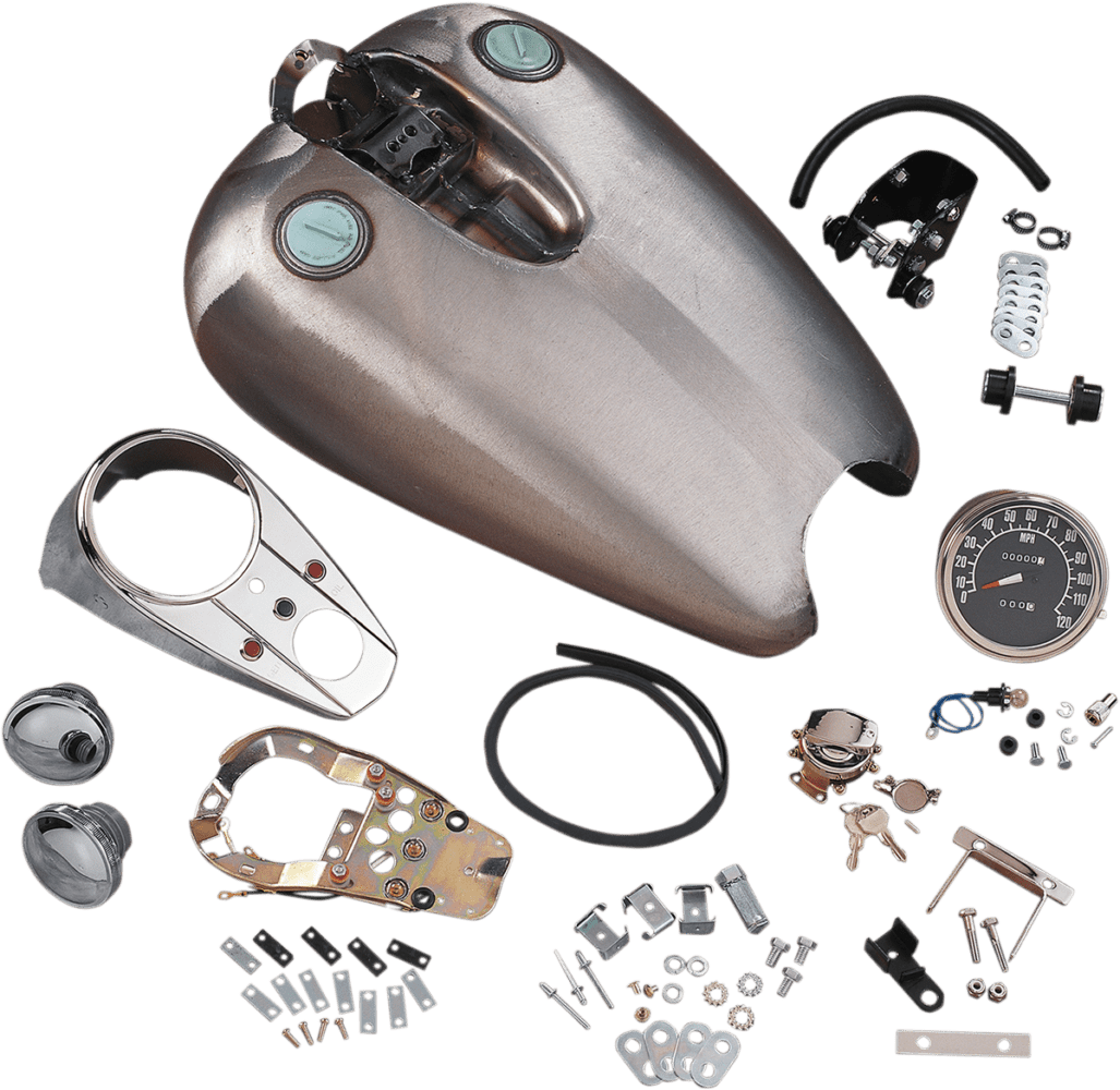 Quickbob™ Extended Dash-Style Tank Kits for Sportster