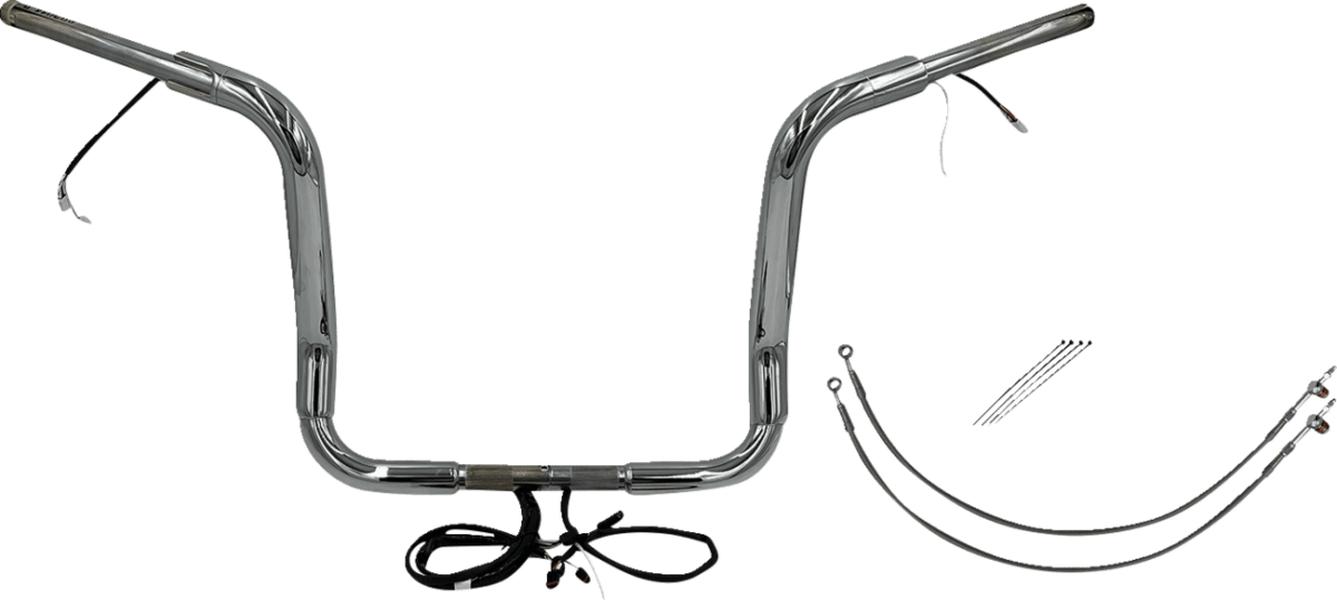 Plug & Play EZ Install 1-1/2" Round Top Handlebar Kit