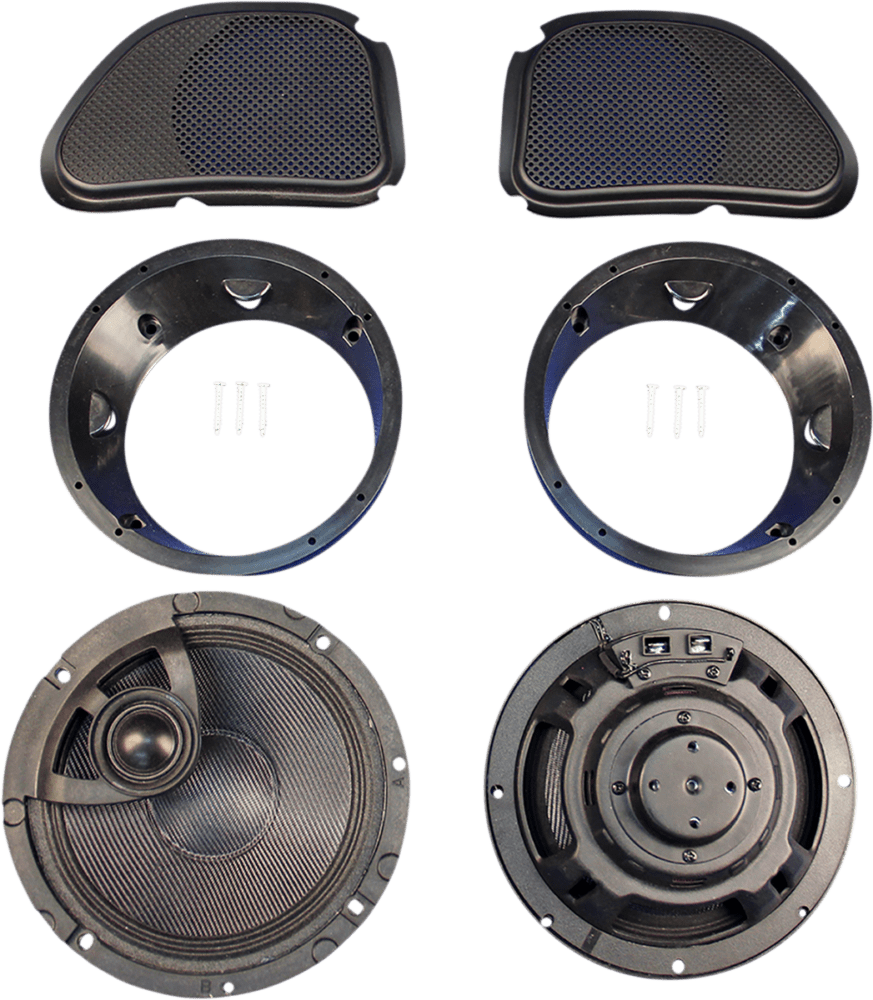 ROKKER® XRP 6.58° Fairing Speaker Kit with Hi-Output PEI Tweeter