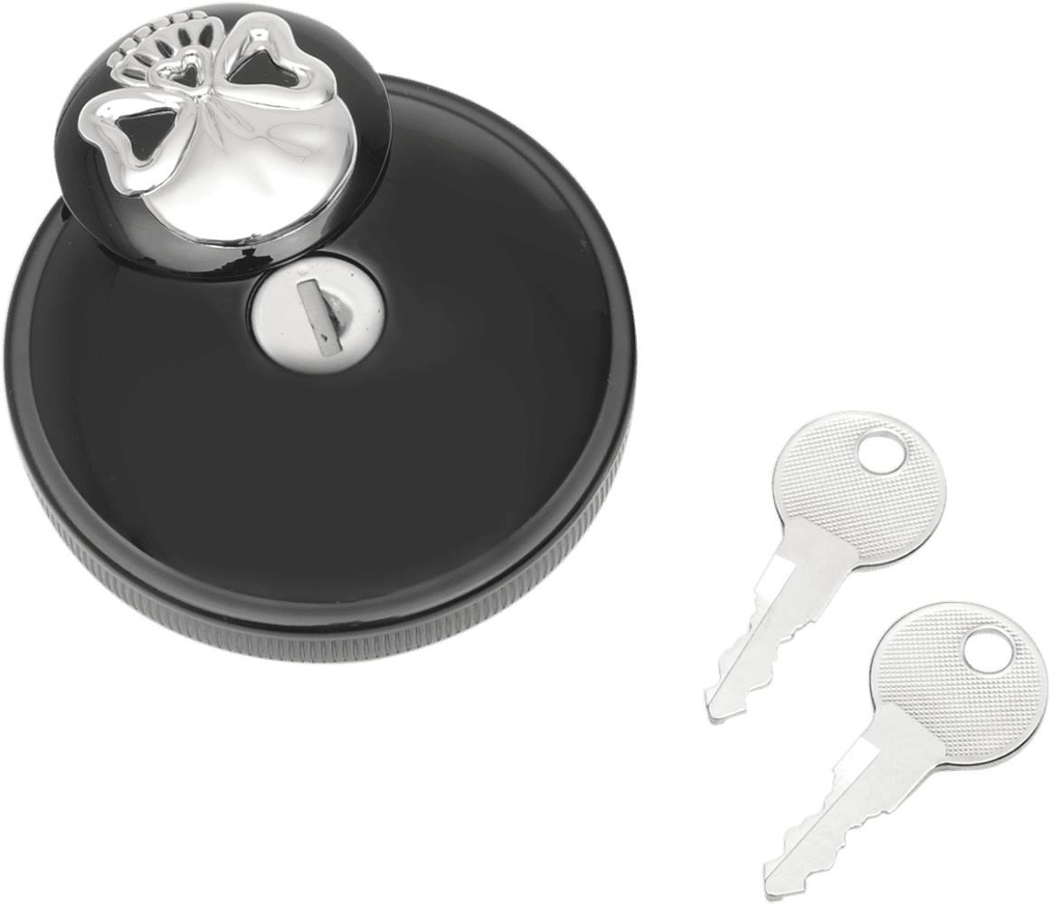 Screw-In Locking Skull Gas Cap