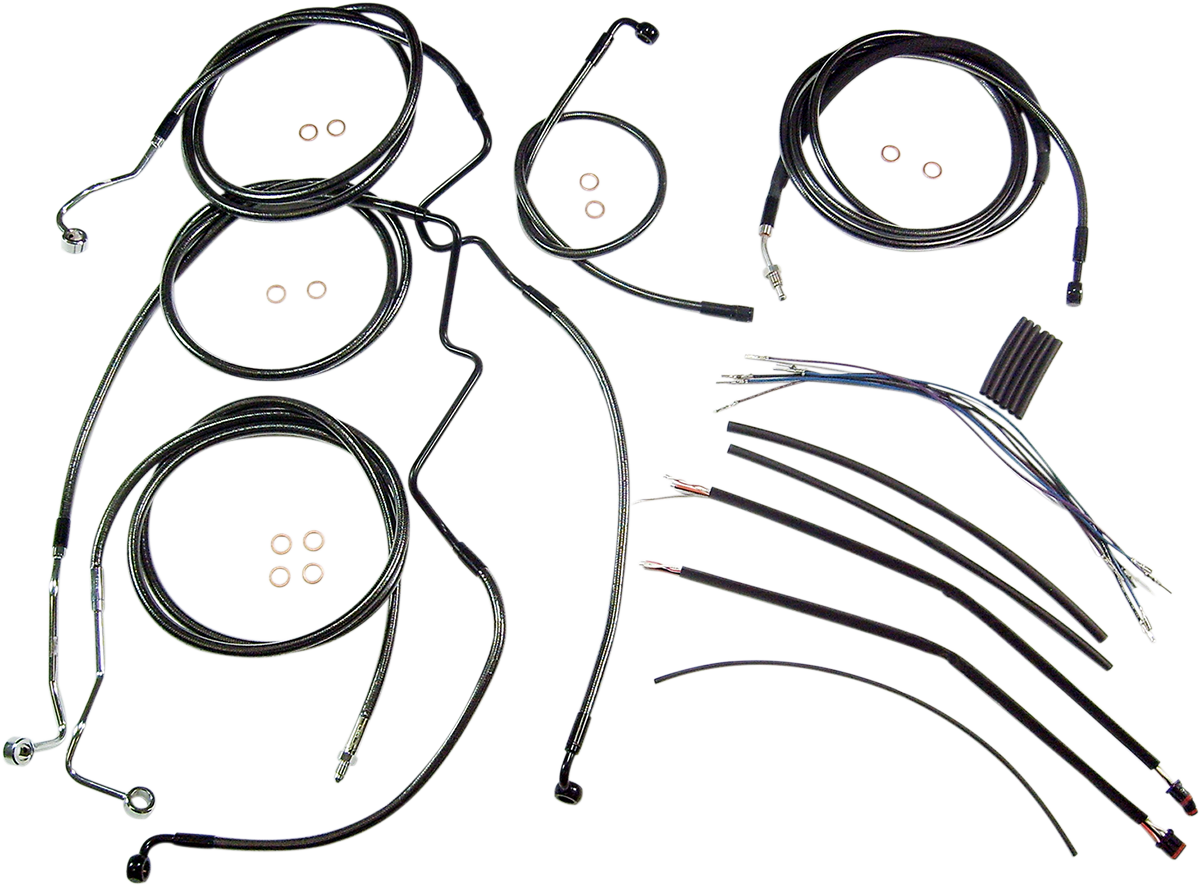 Black Pearl Designer Handlebar Installation Kit