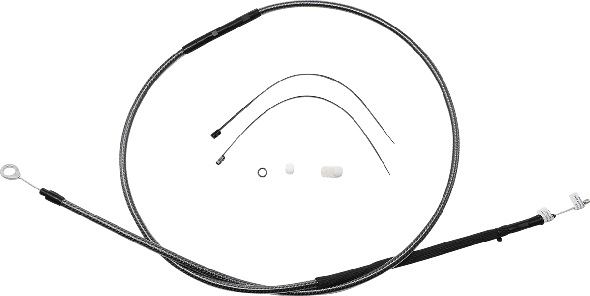 High-Efficiency Polished KARBONFIBR Clutch Cable