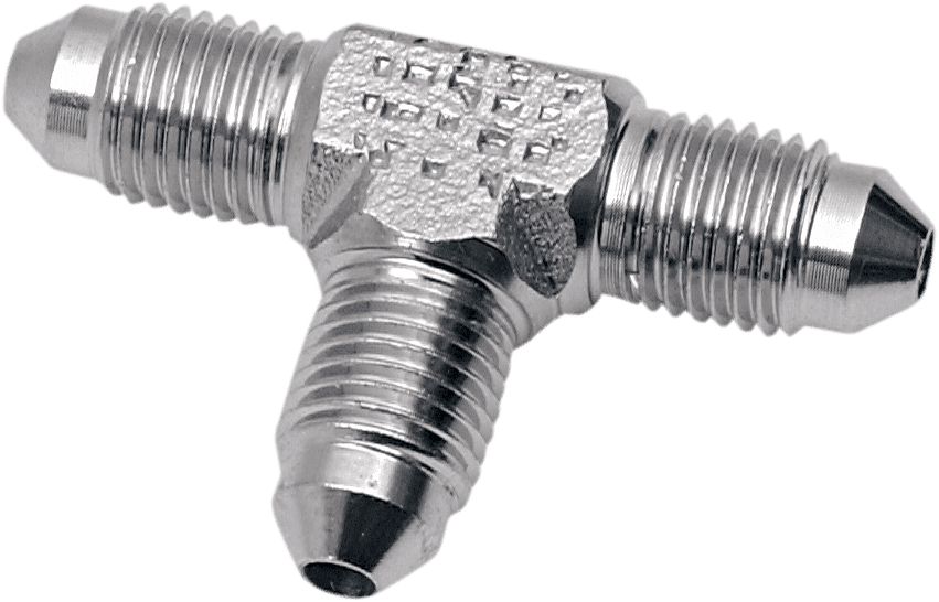 Chrome Steel Brake Line Fitting