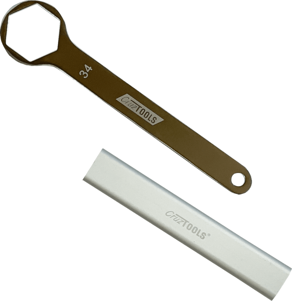 34 mm Axle Wrench with Extension Handle for BMW