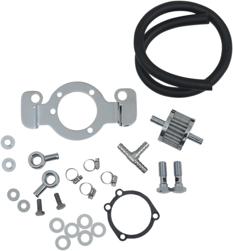 Crankcase Breather/Support Bracket Kit — Crankcase Breather/Support Bracket Kit