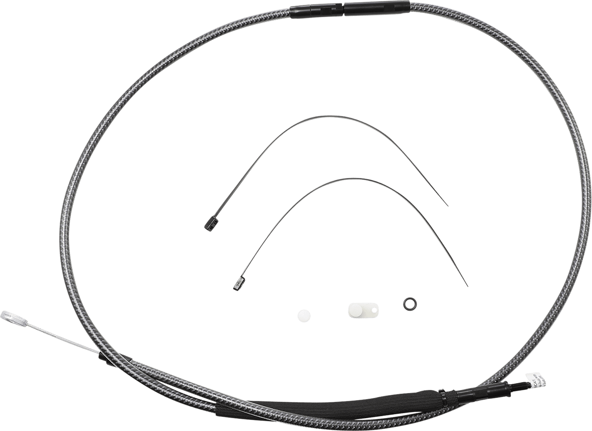 High-Efficiency Polished KARBONFIBR Clutch Cable