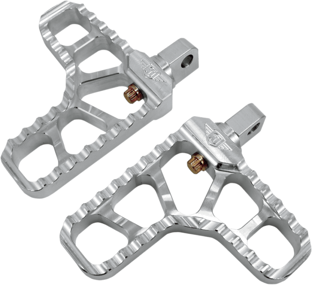 Adjustable Serrated Billet Footpegs