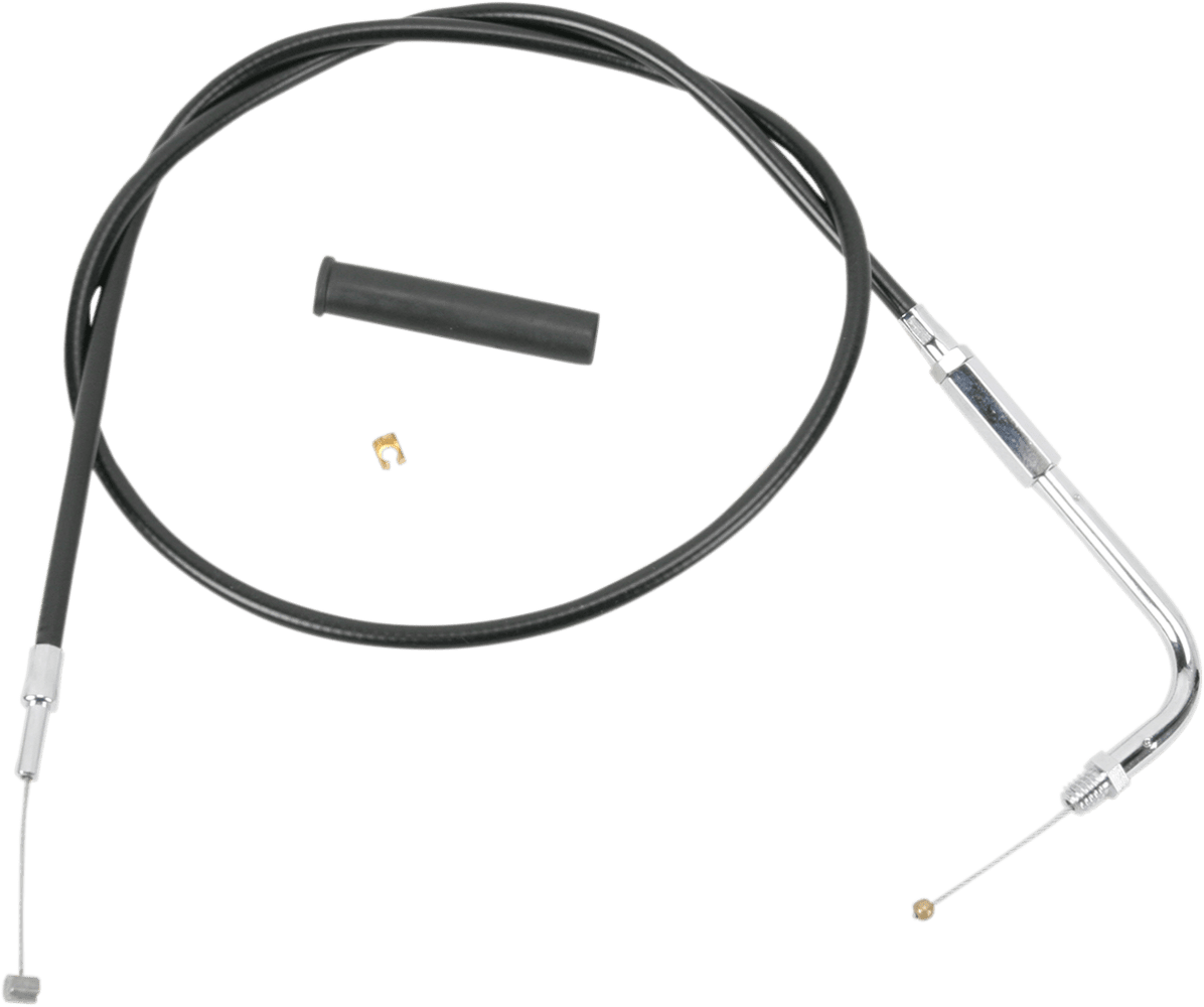 Black Vinyl Throttle/Idle Cable