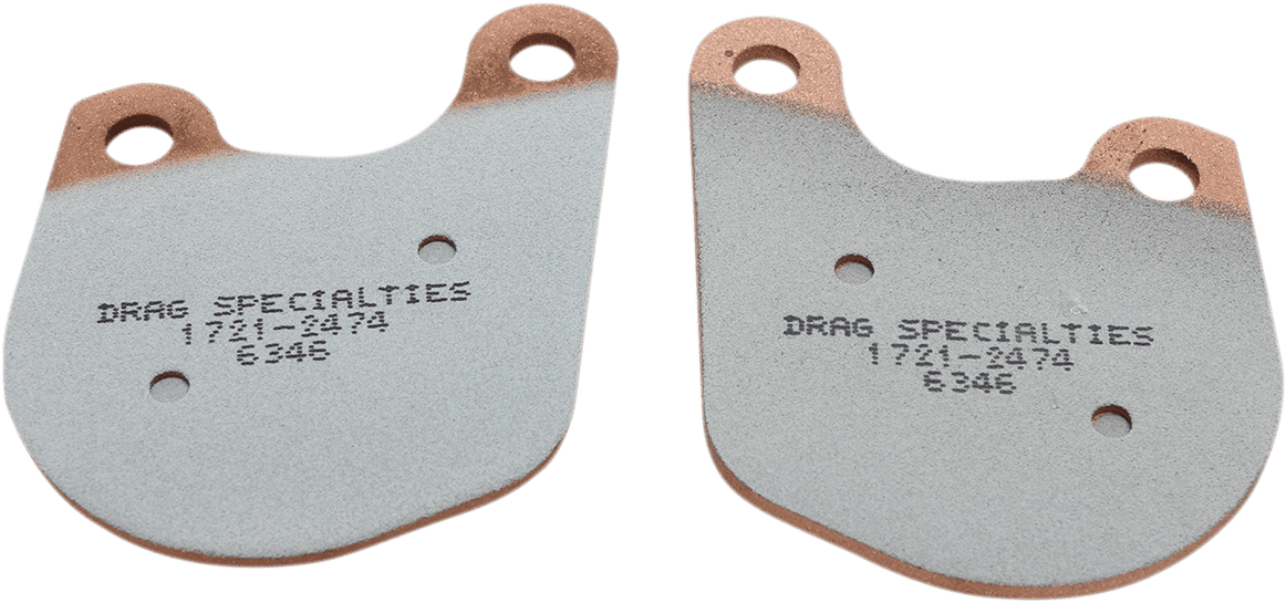 Sintered Metal Caliper Brake Pads