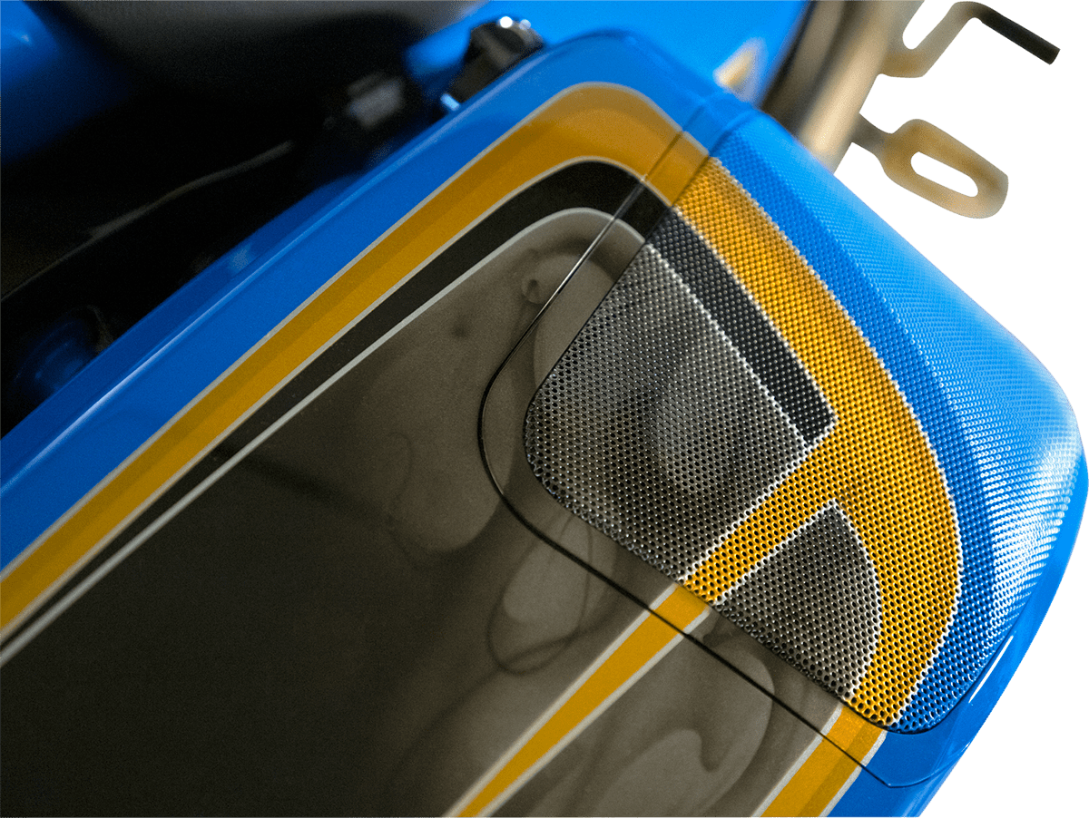 Saddlebag Speaker Lid Kit