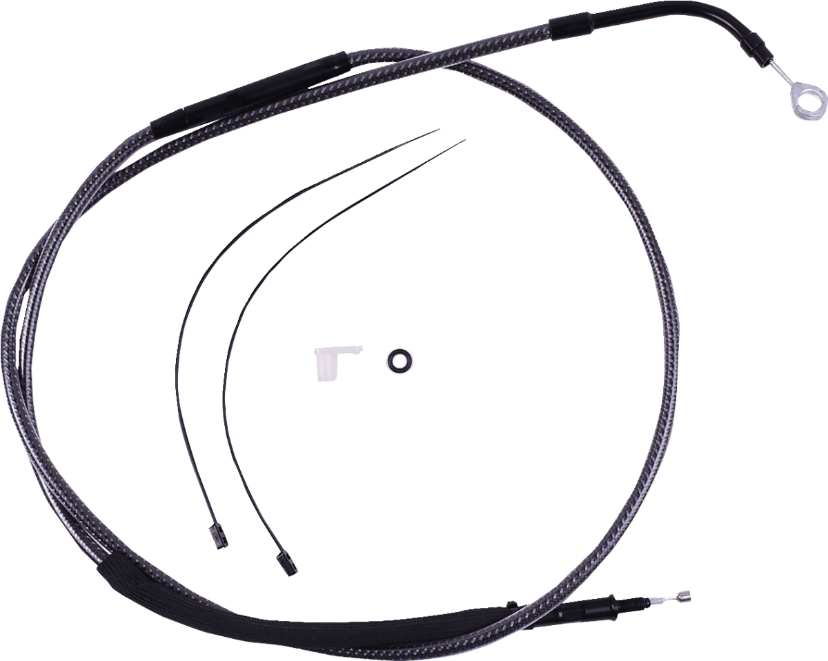 High-Efficiency Polished KARBONFIBR Clutch Cable