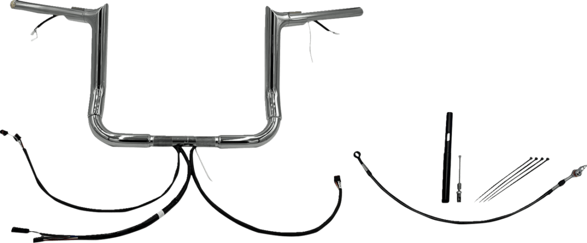 Plug & Play EZ Install 1-1/2" Pointed Top Handlebar Kit