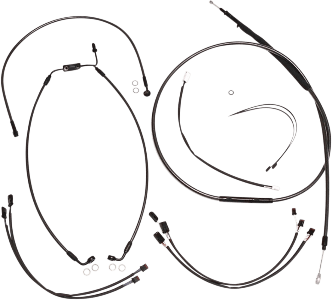 Black Pearl Designer Handlebar Installation Kit