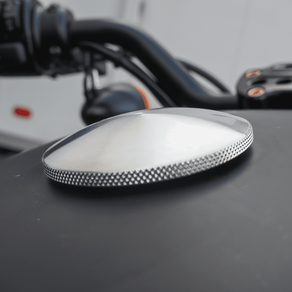 Gas Cap — Knurled