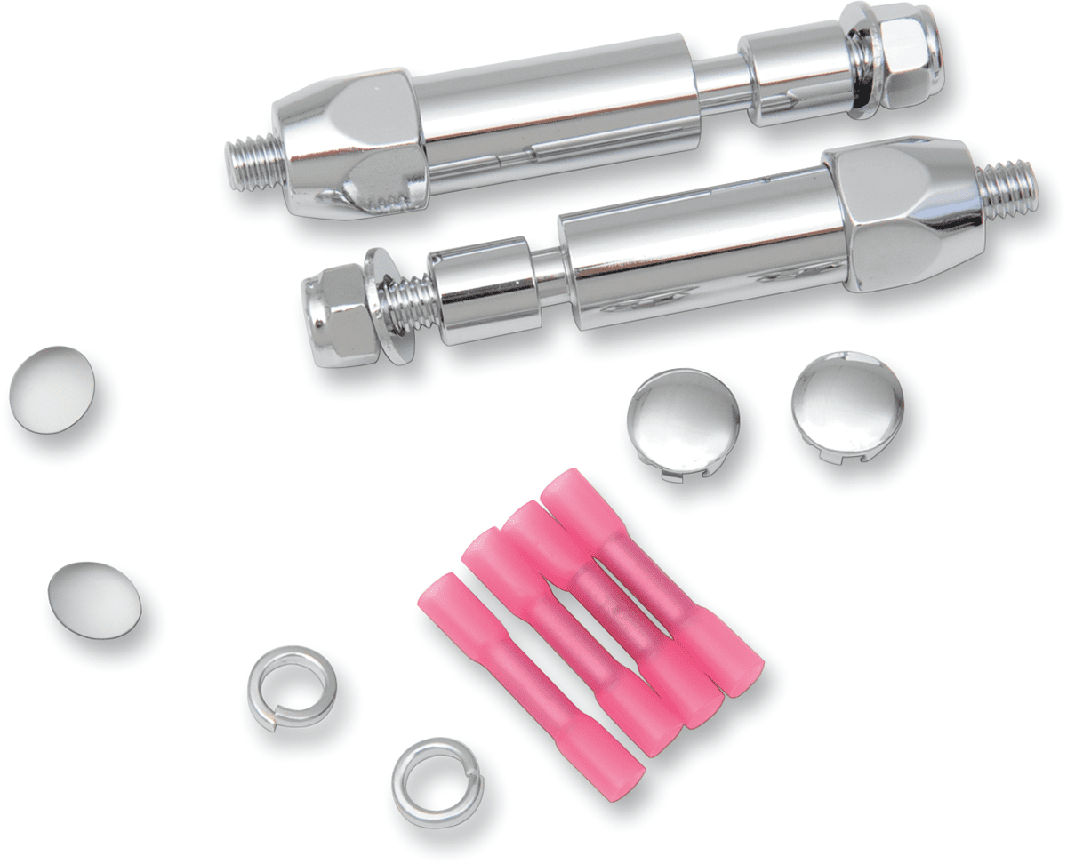 Chrome Rear Turn Signal Relocation Kits