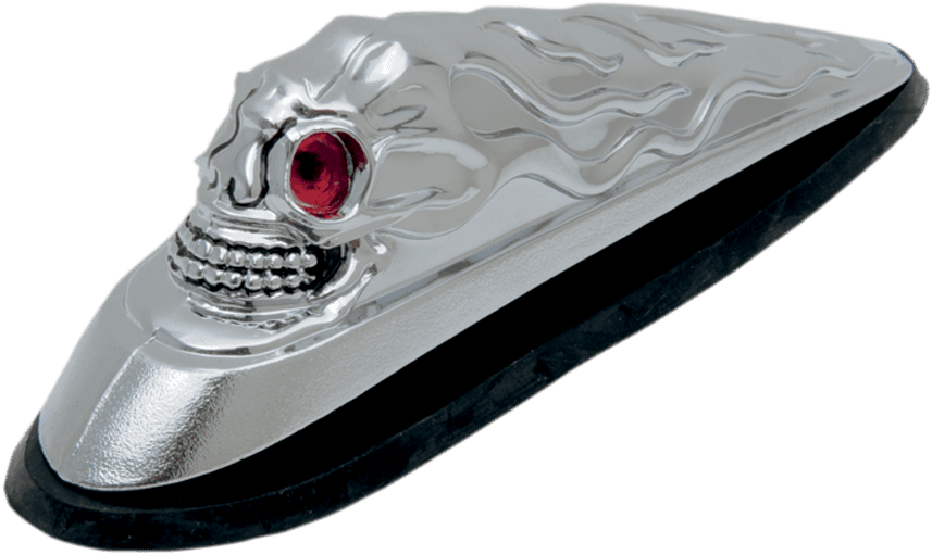 Skull Head Front Fender Ornament
