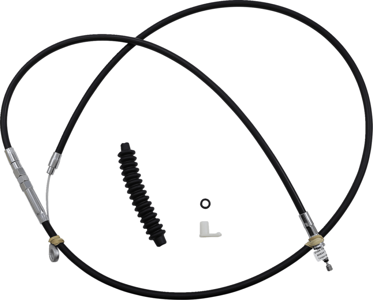 High-Efficiency Black Vinyl Clutch Cable