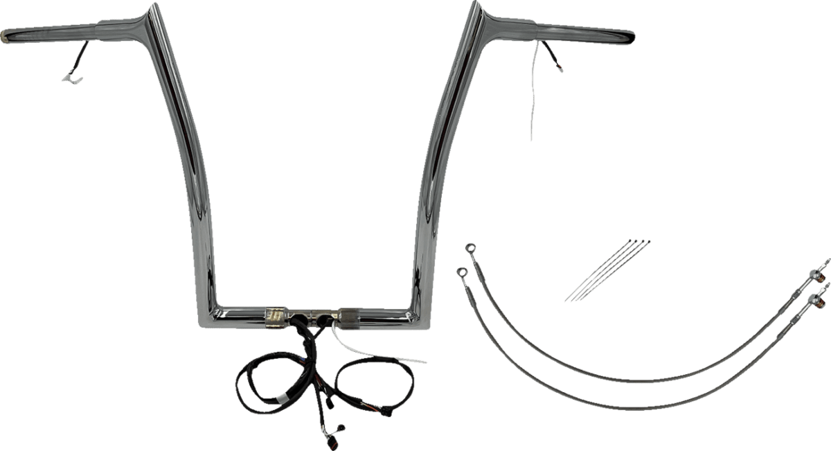 Plug & Play EZ Install 1-1/4" Pointed Top Handlebar Kit