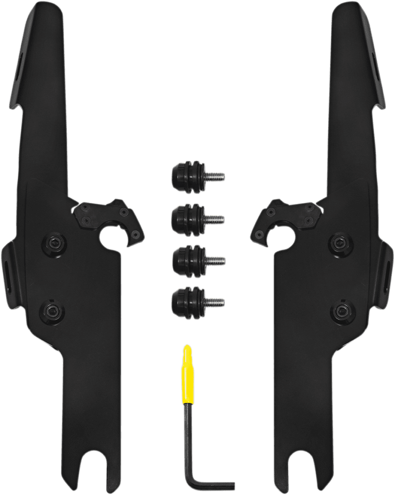 Fats/Slim Windshield Trigger-Lock Complete Mount Kit