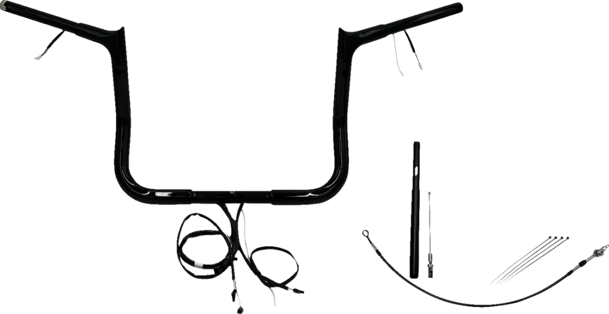 Plug & Play EZ Install 1-1/4" Pointed Top Handlebar Kit