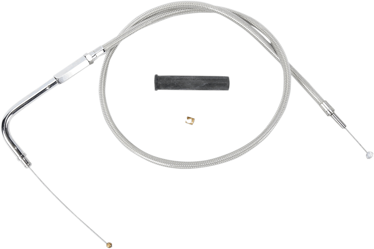 Stainless Braided Throttle Cable