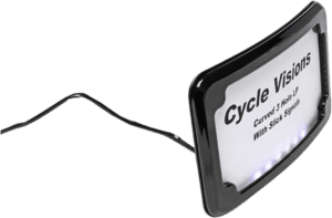 3-Hole Mounted LED Lighted License Plate Frame