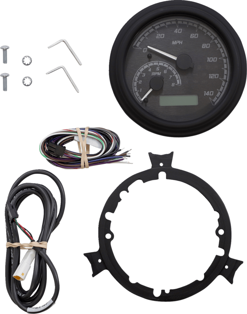 MVX Series Fatbob Analog/Digital Gauge System — 2004KGK Model