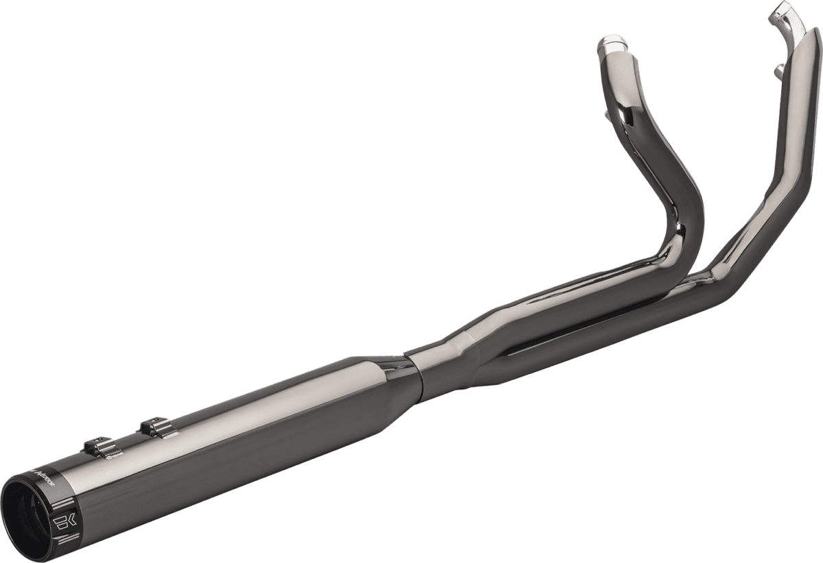 2-into-1 Exhaust System with Three-Step Headers