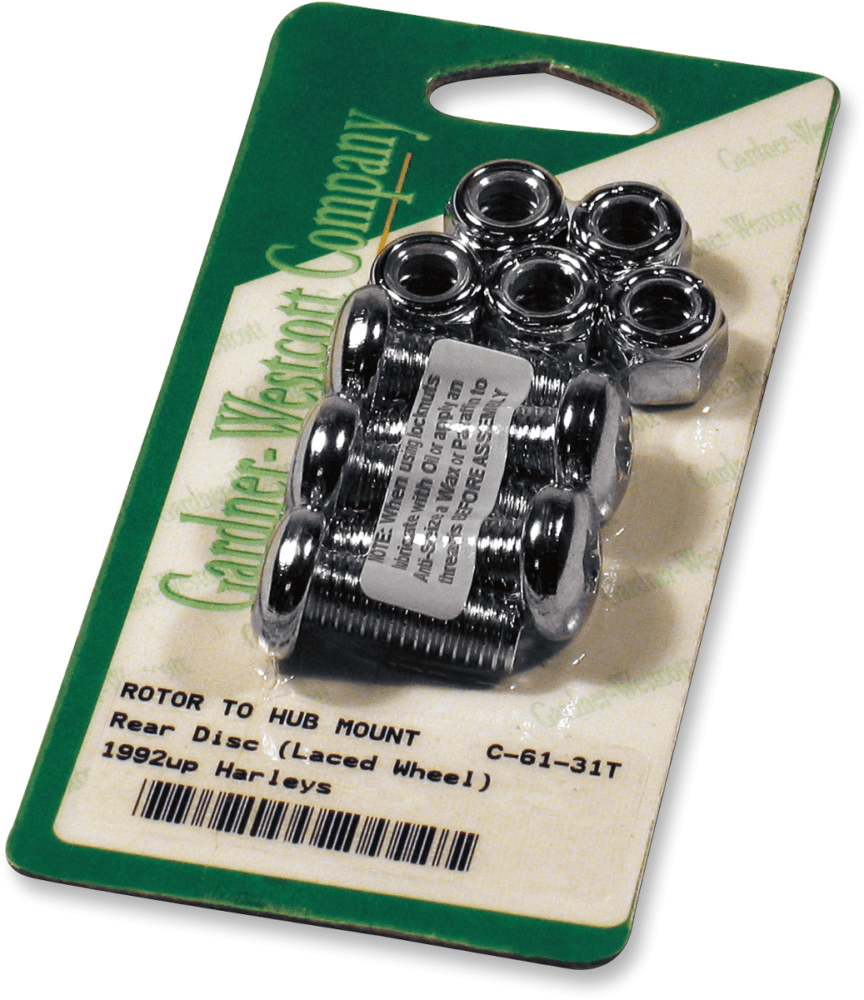 Disc Brake Rotor-To-Hub Kit