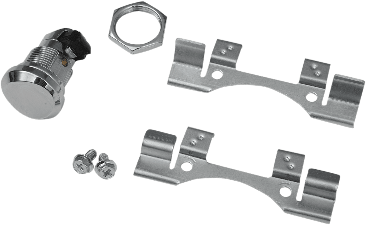 Push-Button Fuel Door Latch